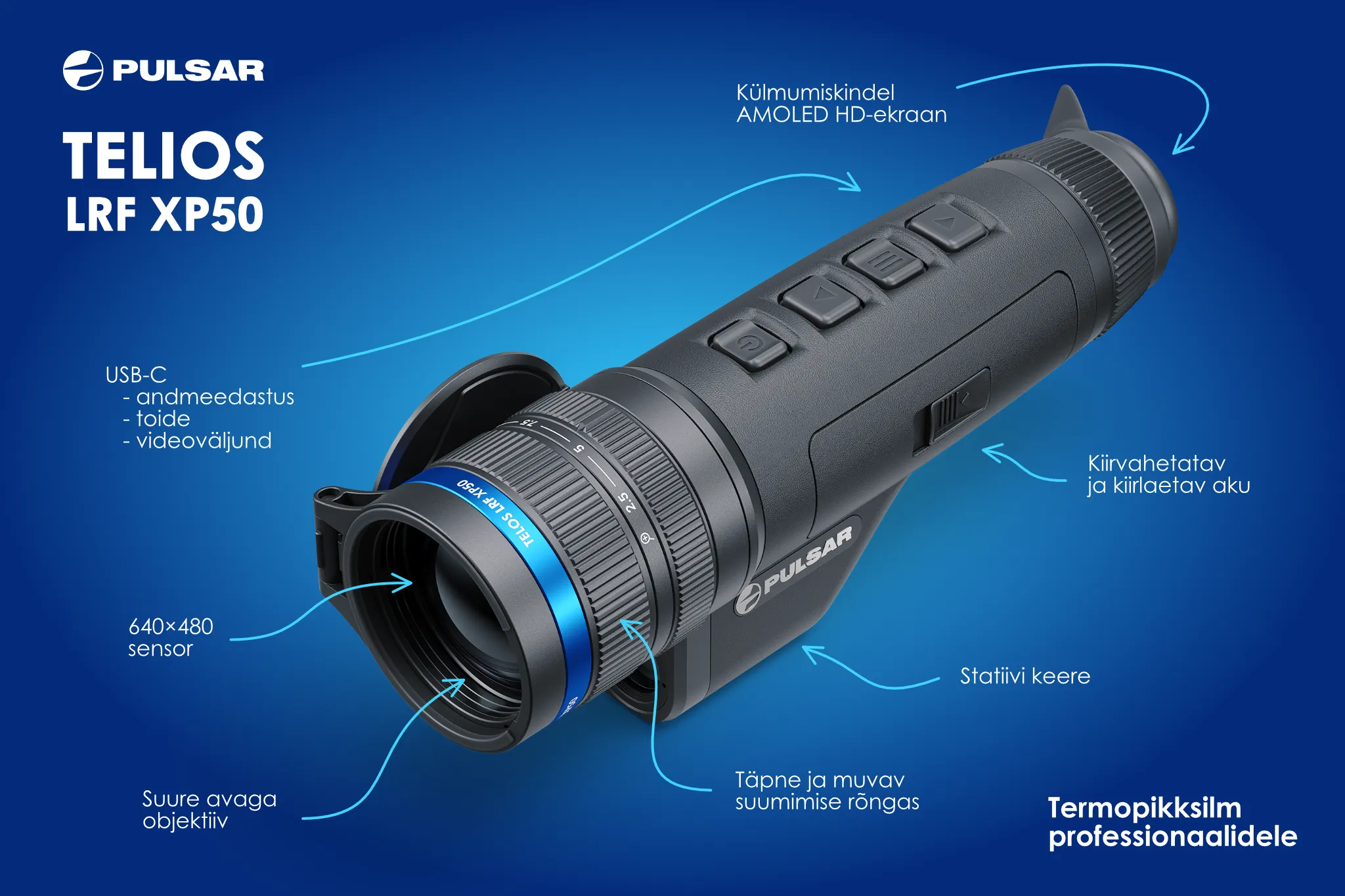 Pulsar Telos LRF-XP50
