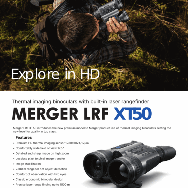 Тепловизионная камера Pulsar Merger LRF XT50